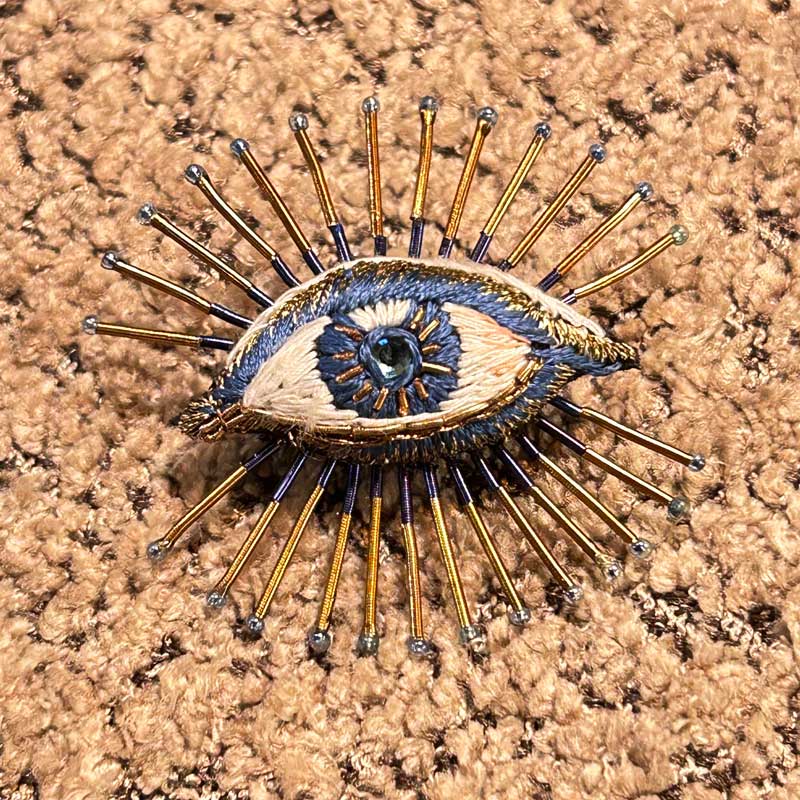 Broche "Œil Mystique de la mer" – Trovelore
