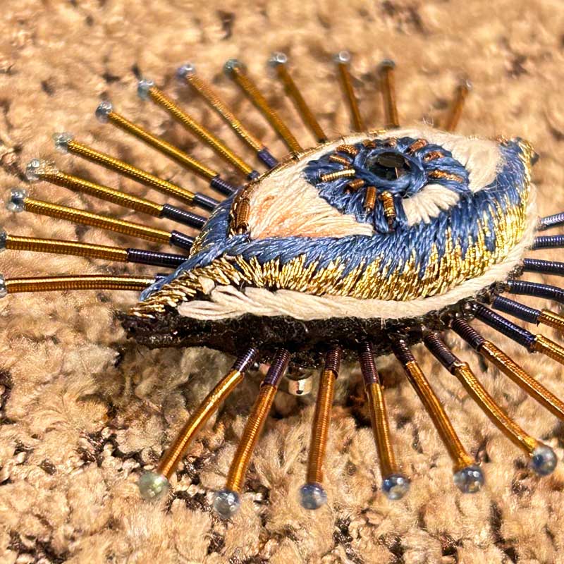 Broche "Œil Mystique de la mer" – Trovelore