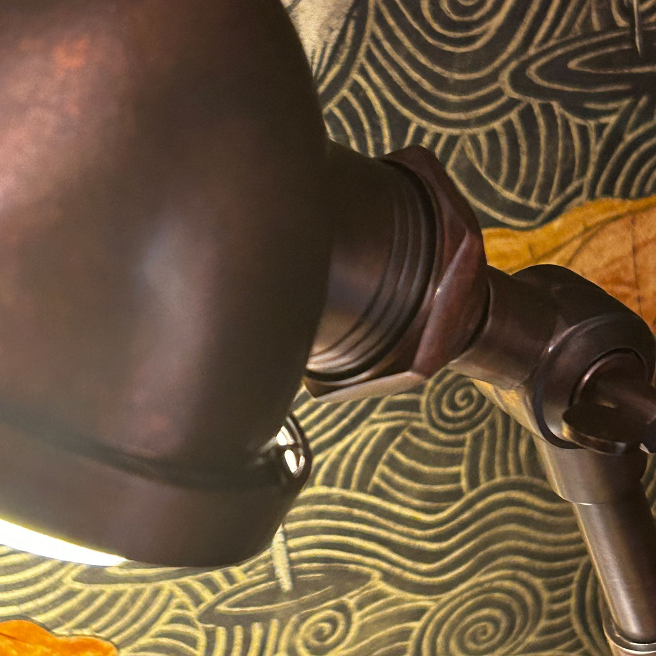 Lampe à poser - Nano patine Laiton foncé