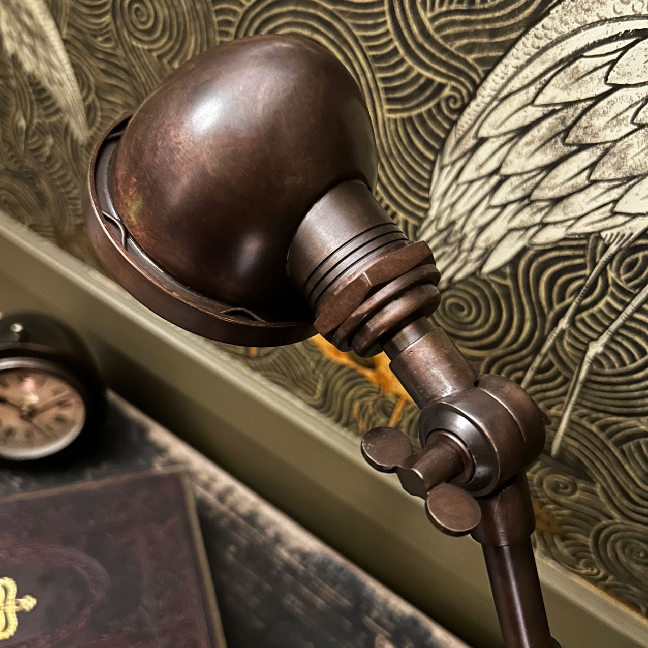 Lampe à poser - Nano patine Laiton foncé