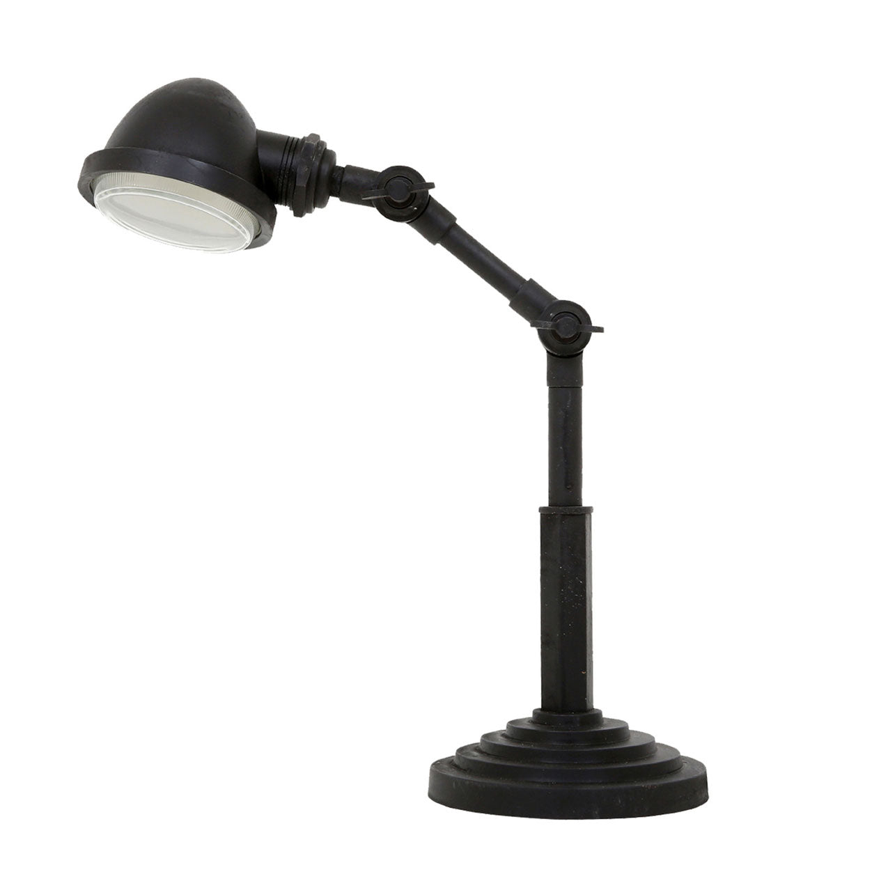 Lampe à poser - Nano patine Noir brûlé