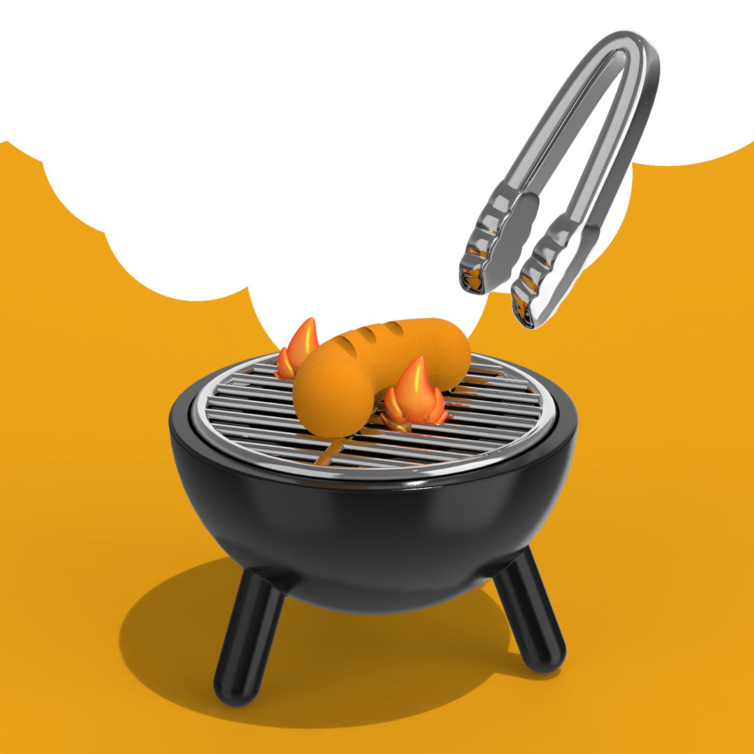 Porte-clés Barbecue & Pince - Metalmorphose