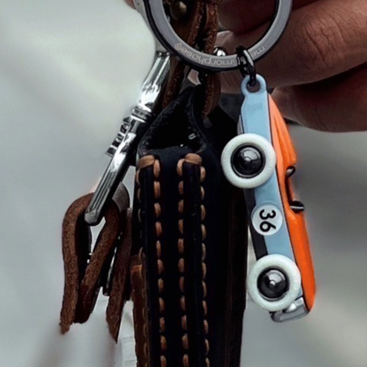 Porte-clés Bolide Vintage - Metalmorphose