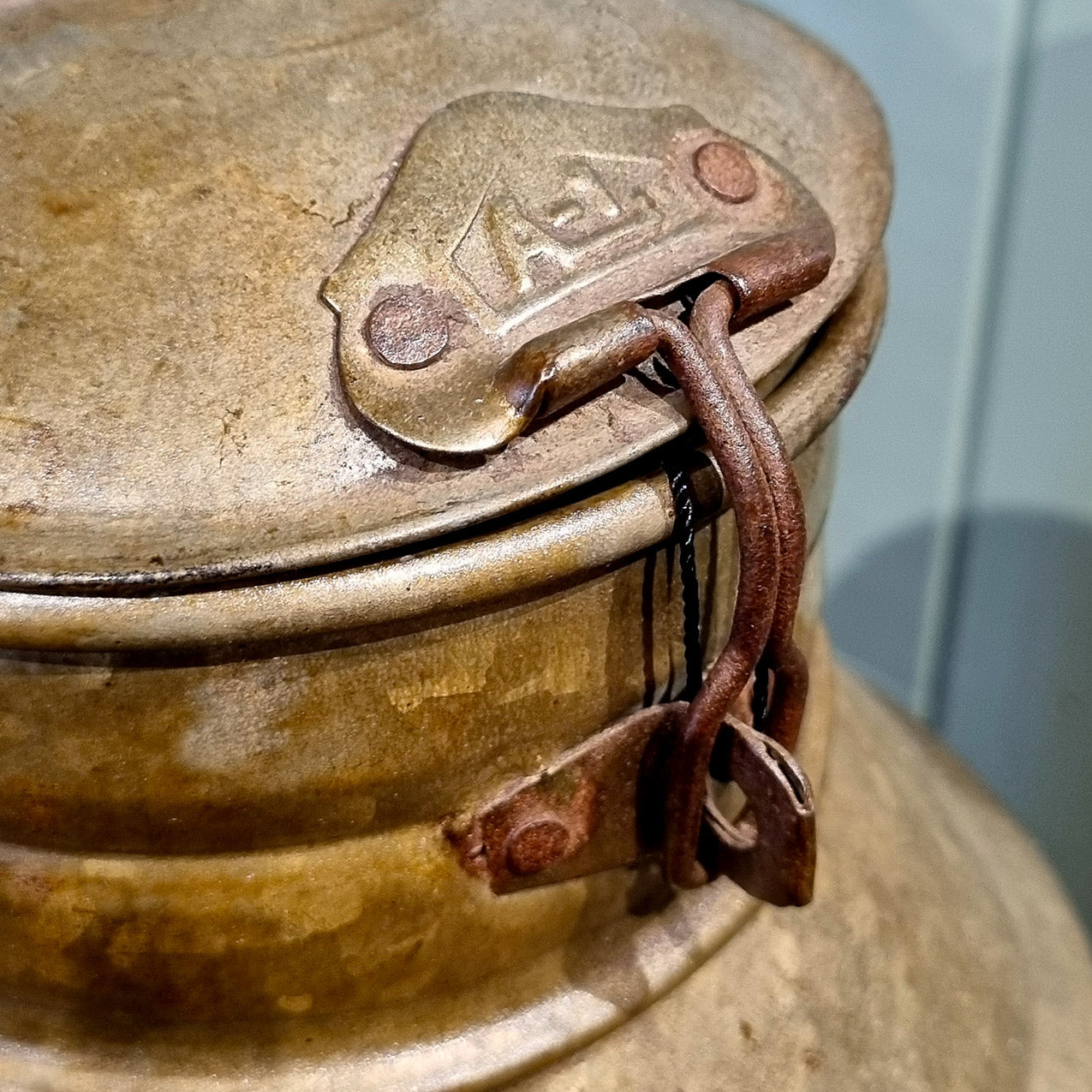 Pot à lait décoratif champêtre