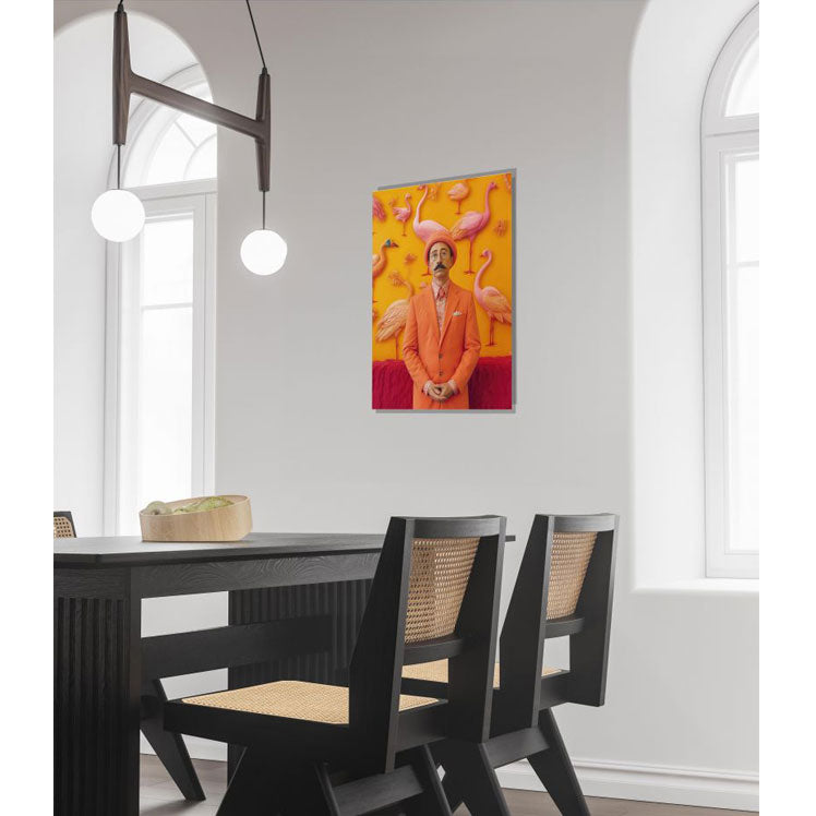 Tableau sur verre acrylique - Candy Chrome 08