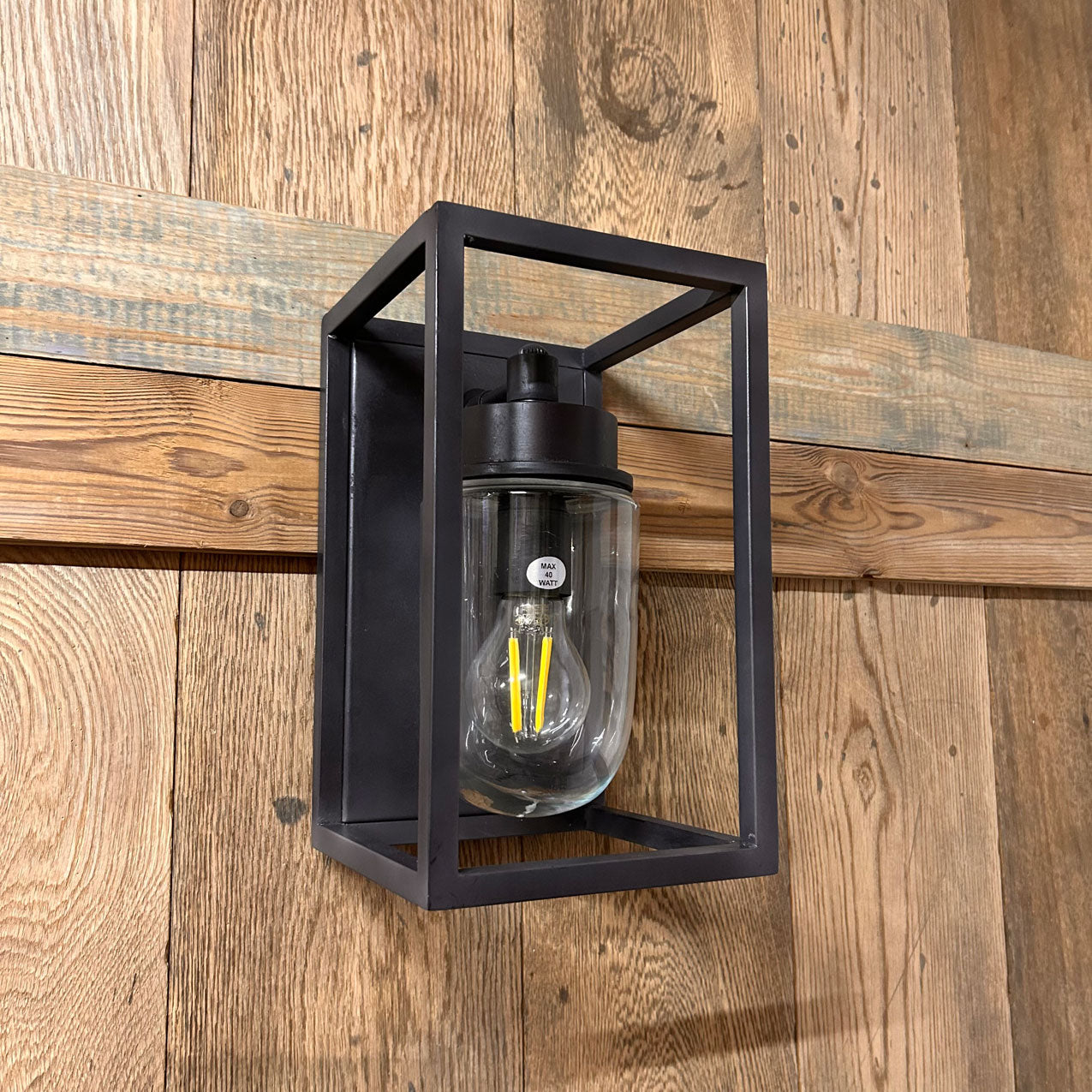Fitzgerald - Applique Murale Industrielle 2 Finitions