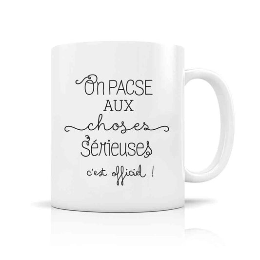 Mug - On pacse aux choses sérieuses...