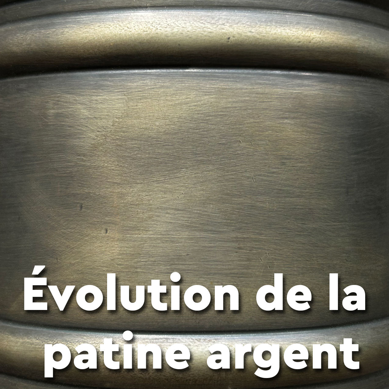 Lampe sur à poser - Nano patine Argent antique