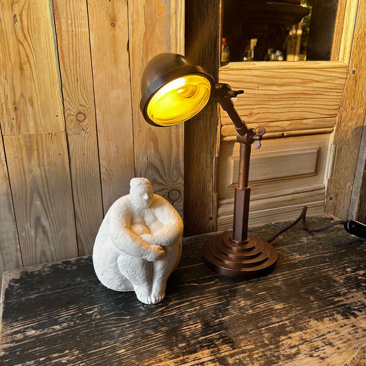 Lampe à poser - Nano patine Laiton foncé