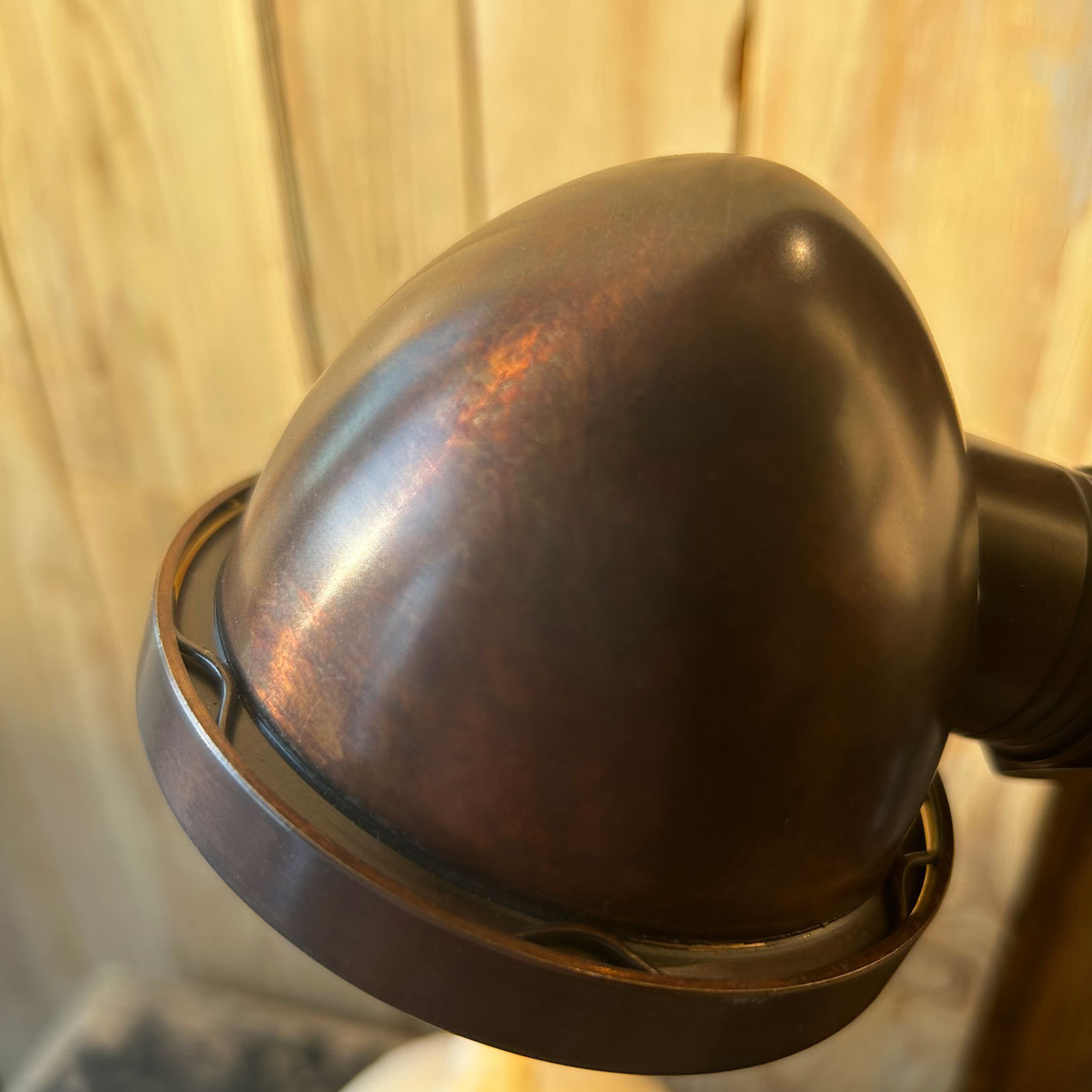 Lampe à poser - Nano patine Laiton foncé