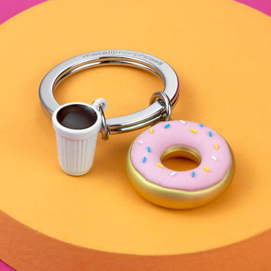 Porte-clés Donut & mug - Metalmorphose