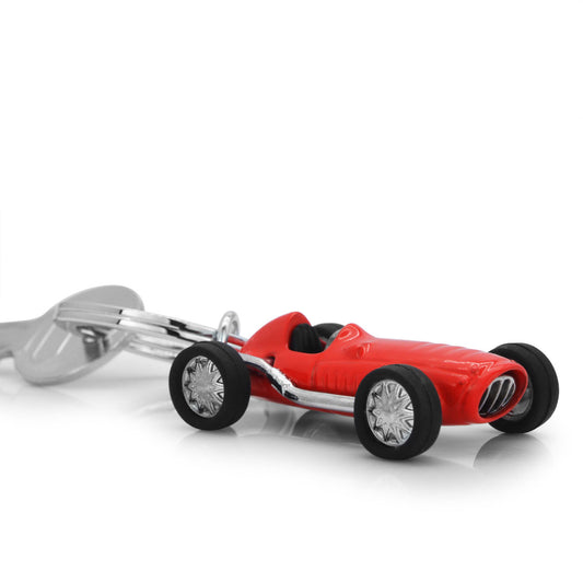 Porte-clés Auto Rétro - voiture de course - Metalmorphose