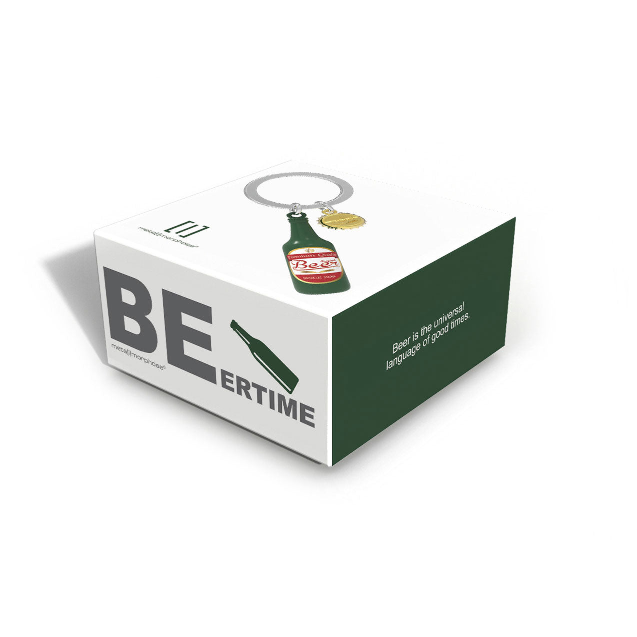 Porte-clés Bouteille de bière - Metalmorphose