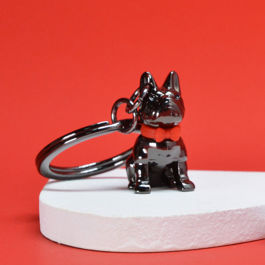 Porte-clés Bouledogue - Metalmorphose