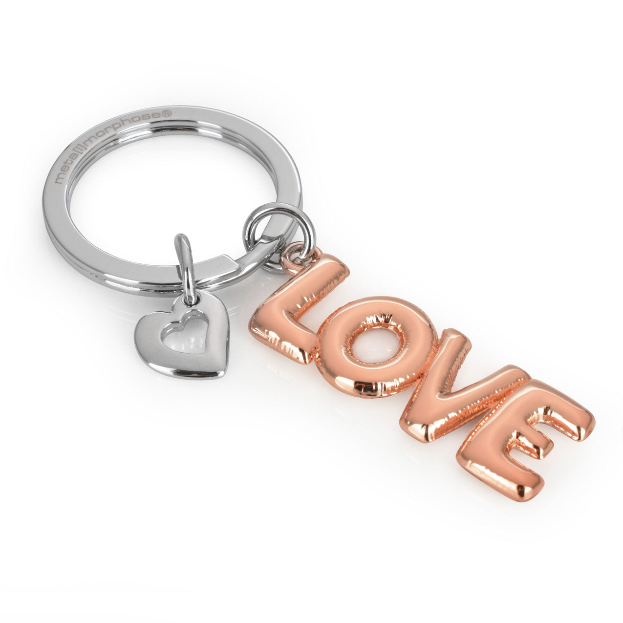 Porte-clés Love Ballon de Fête - Metalmorphose