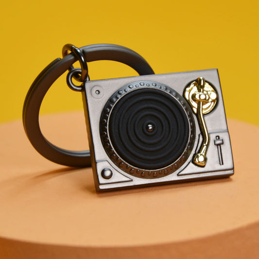 Porte-clés Platine Vinyle - Metalmorphose