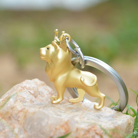 Porte-clés Le roi Lion & sa couronne - Metalmorphose